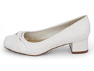 Women's White Rozane Wide Width Heel