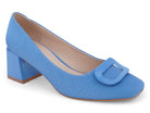 Women's Blue Maribel Wide Width Heel