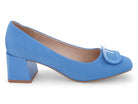 Women's Blue Maribel Wide Width Heel