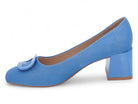 Women's Blue Maribel Wide Width Heel
