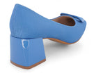 Women's Blue Maribel Wide Width Heel