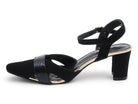 Women's Black Kris Wide Width Heel