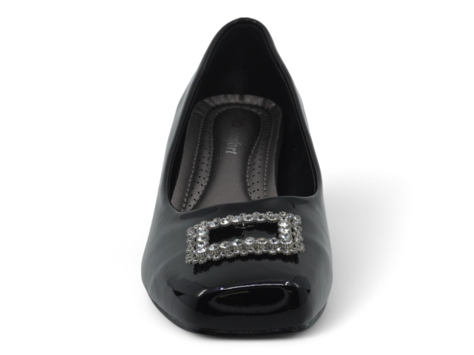 Women's Black Dorinda Wide Width Heel