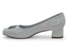 Women's White Dorinda Wide Width Heel