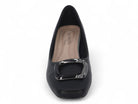 Women's Black Leslie Wide Width Pump