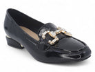 Women's Black Mercedes Wide Width Dress Shoe