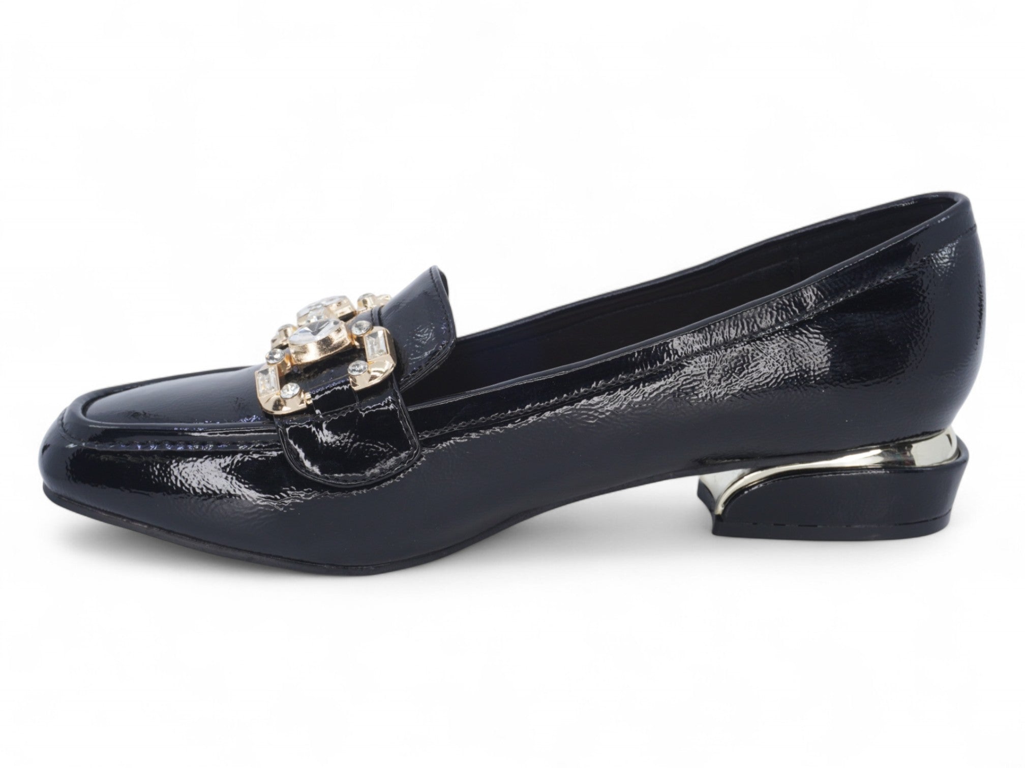 Women's Black Mercedes Wide Width Dress Shoe