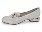 Women's Cream Mercedes Wide Width Dress Shoe