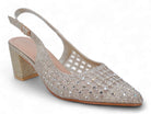Women's Gold Marcella Wide Width Heel
