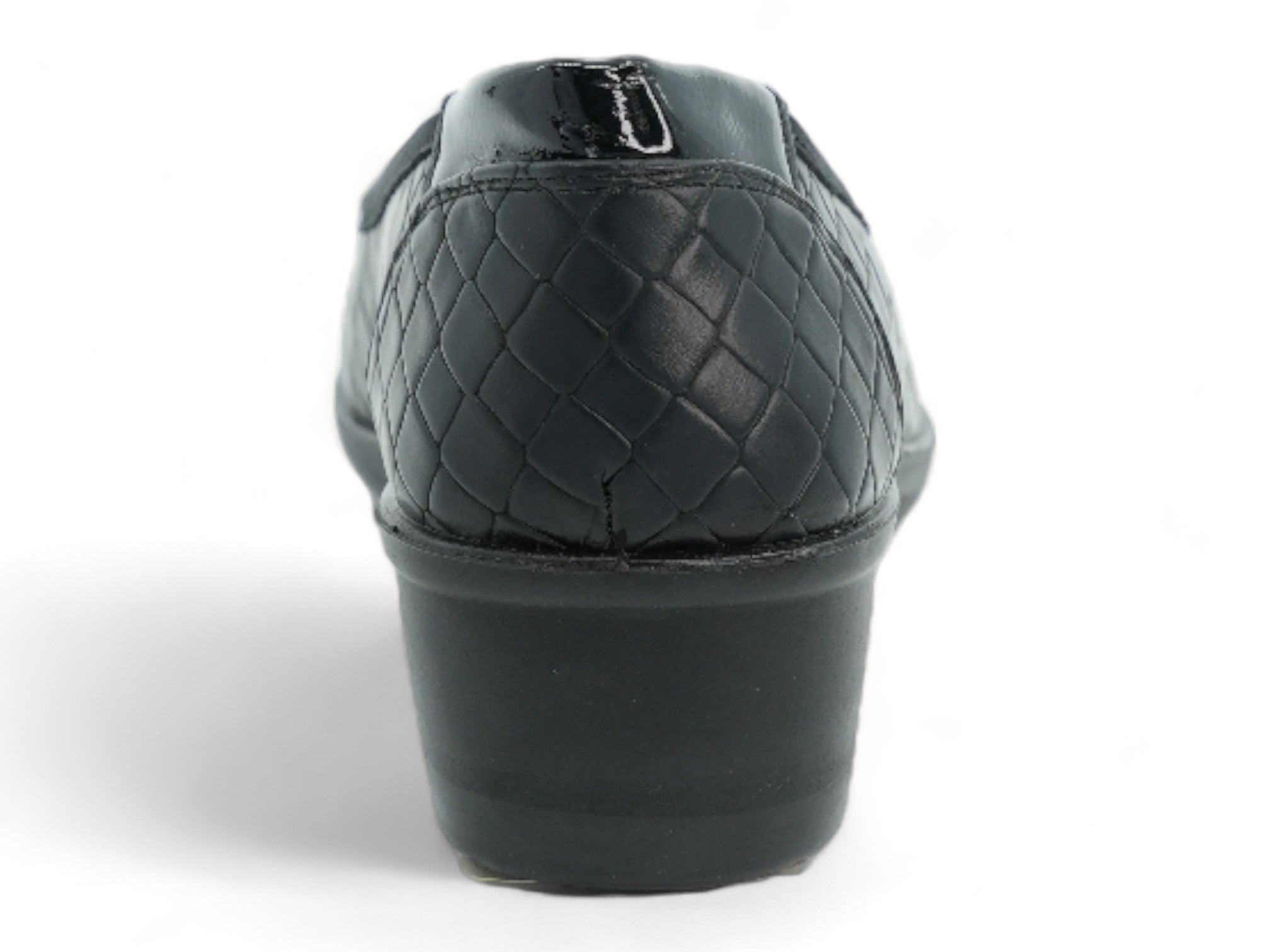 Women's Black Elora Wide Width Comfort Wedge