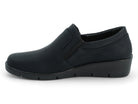 Women's Black Frannie Wide Width Slip On