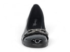Women's Black Raya Wide Width Comfort Wedge