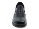 Women's Black Patent Wide Width Comfort Shoe