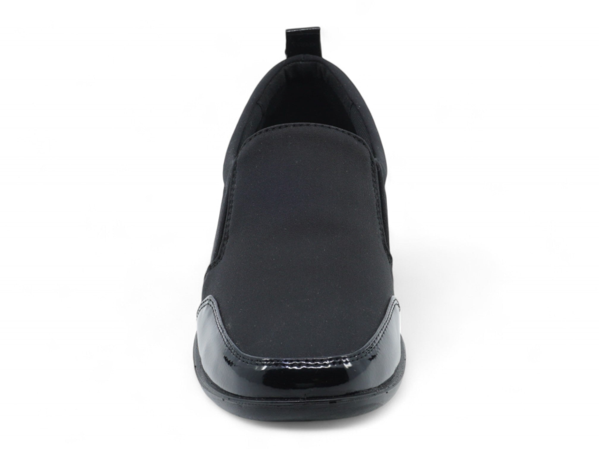 Women's Black Nylon Comfort Shoe