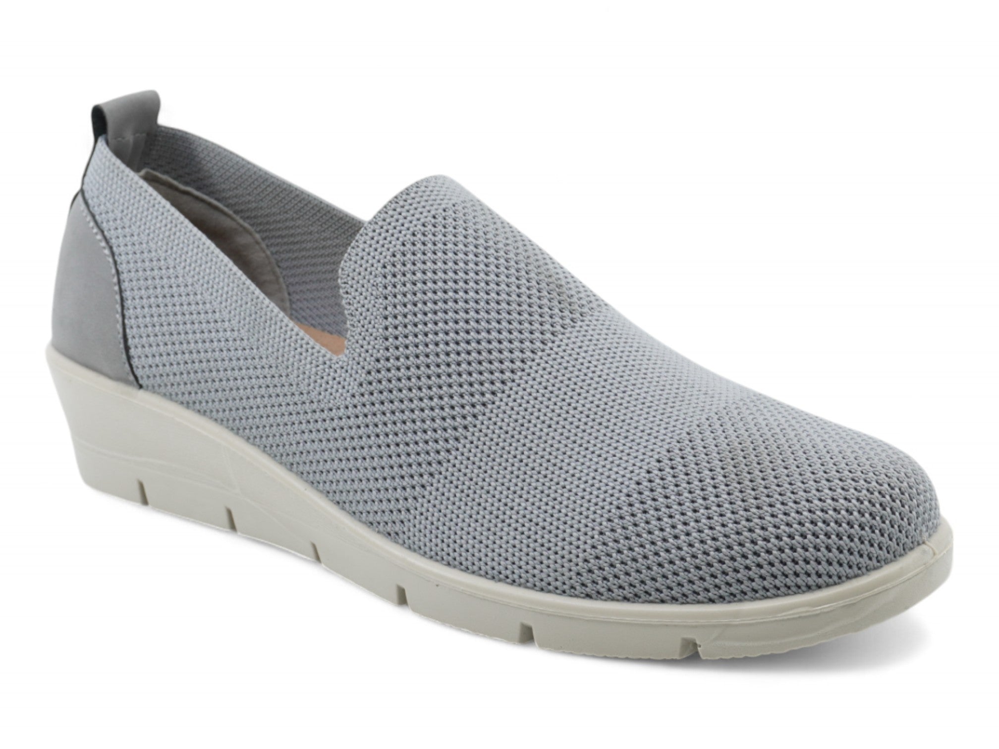 Women's Blue Milan Wide Width Step-In