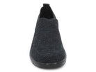 Women's Black Heathered Wide Width Wedge
