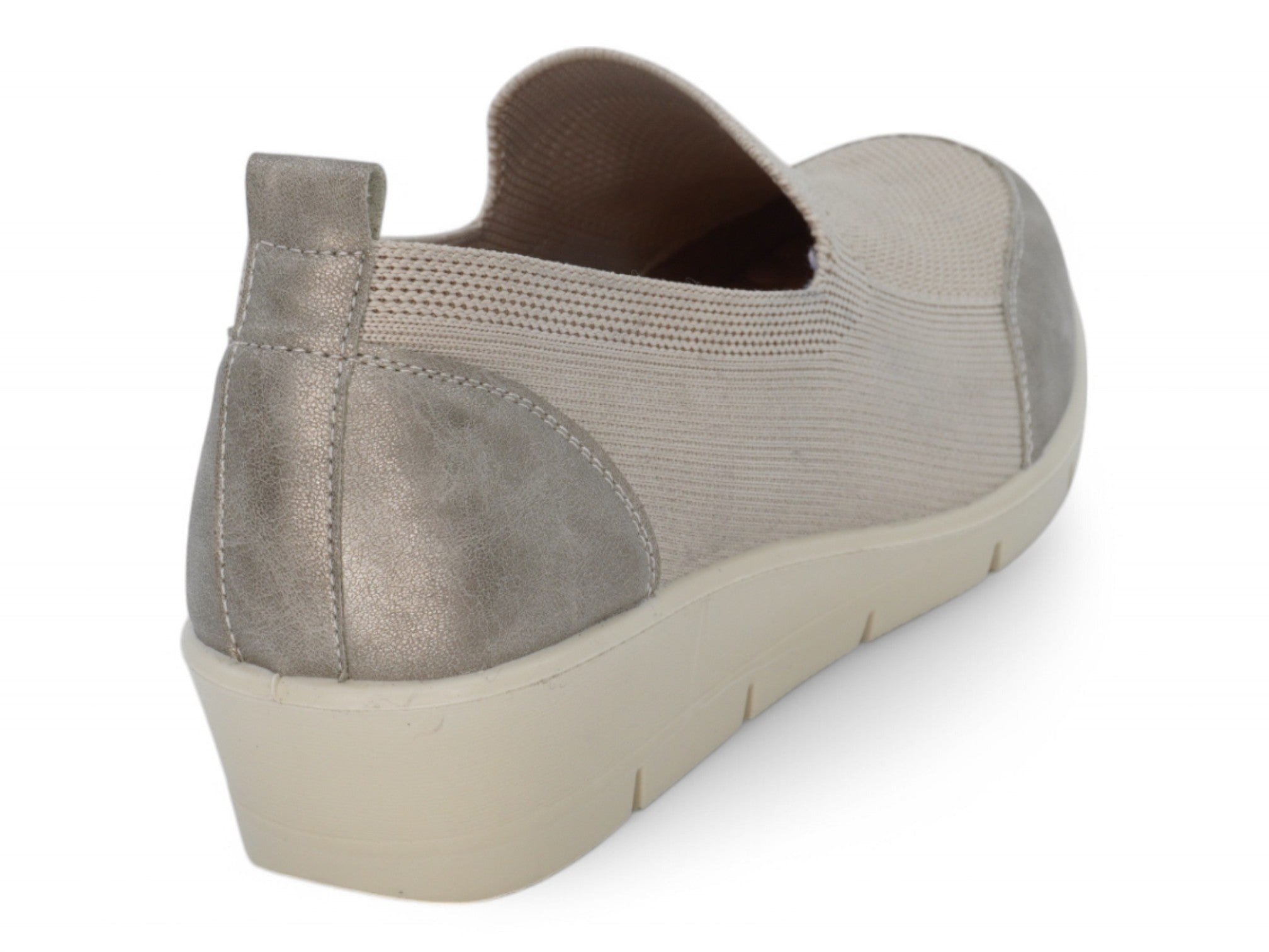 Women's Taupe Shay Wide Width Wedge