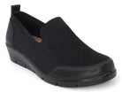 Women's Black Shay Wide Width Wedge
