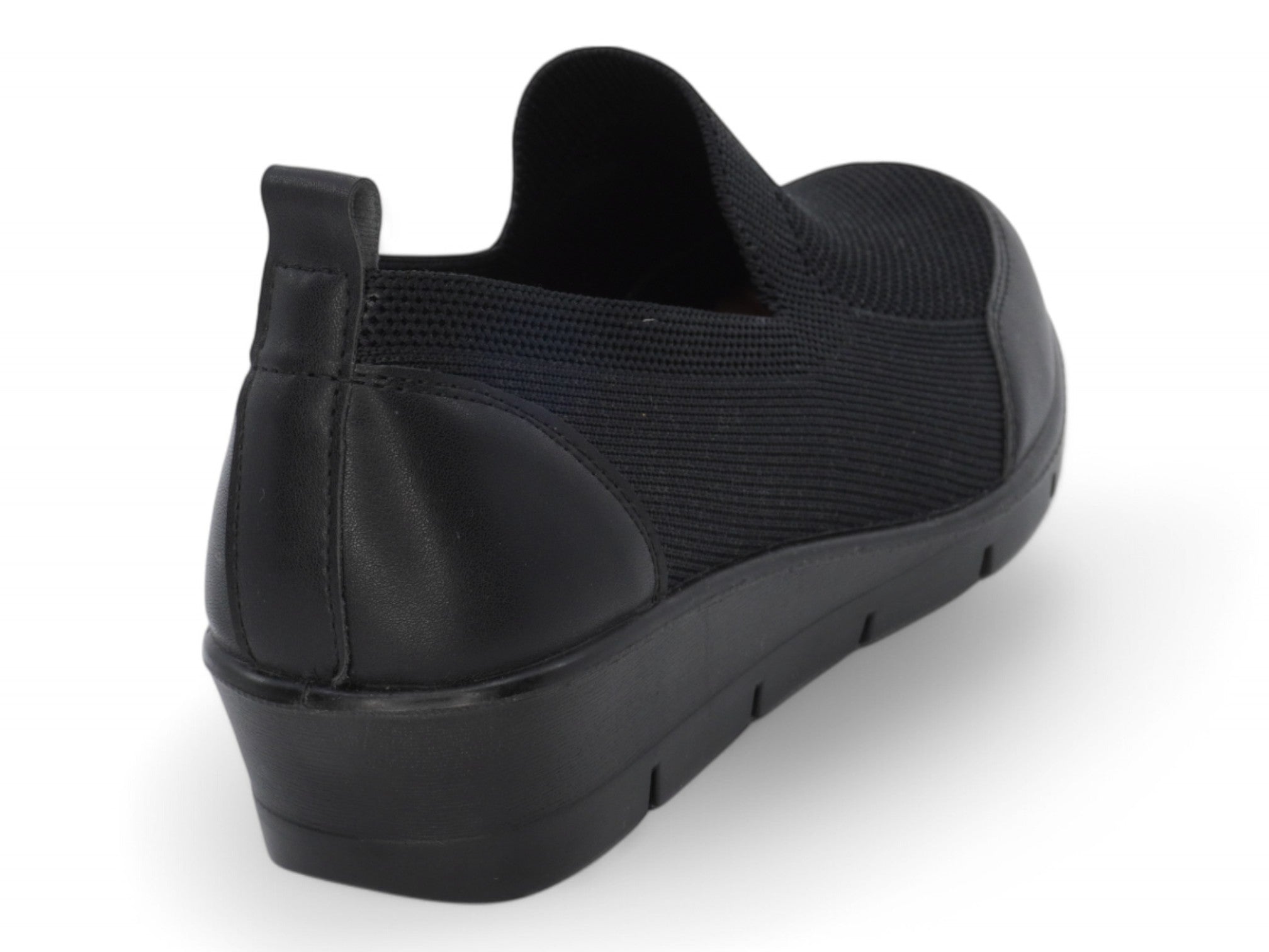 Women's Black Shay Wide Width Wedge