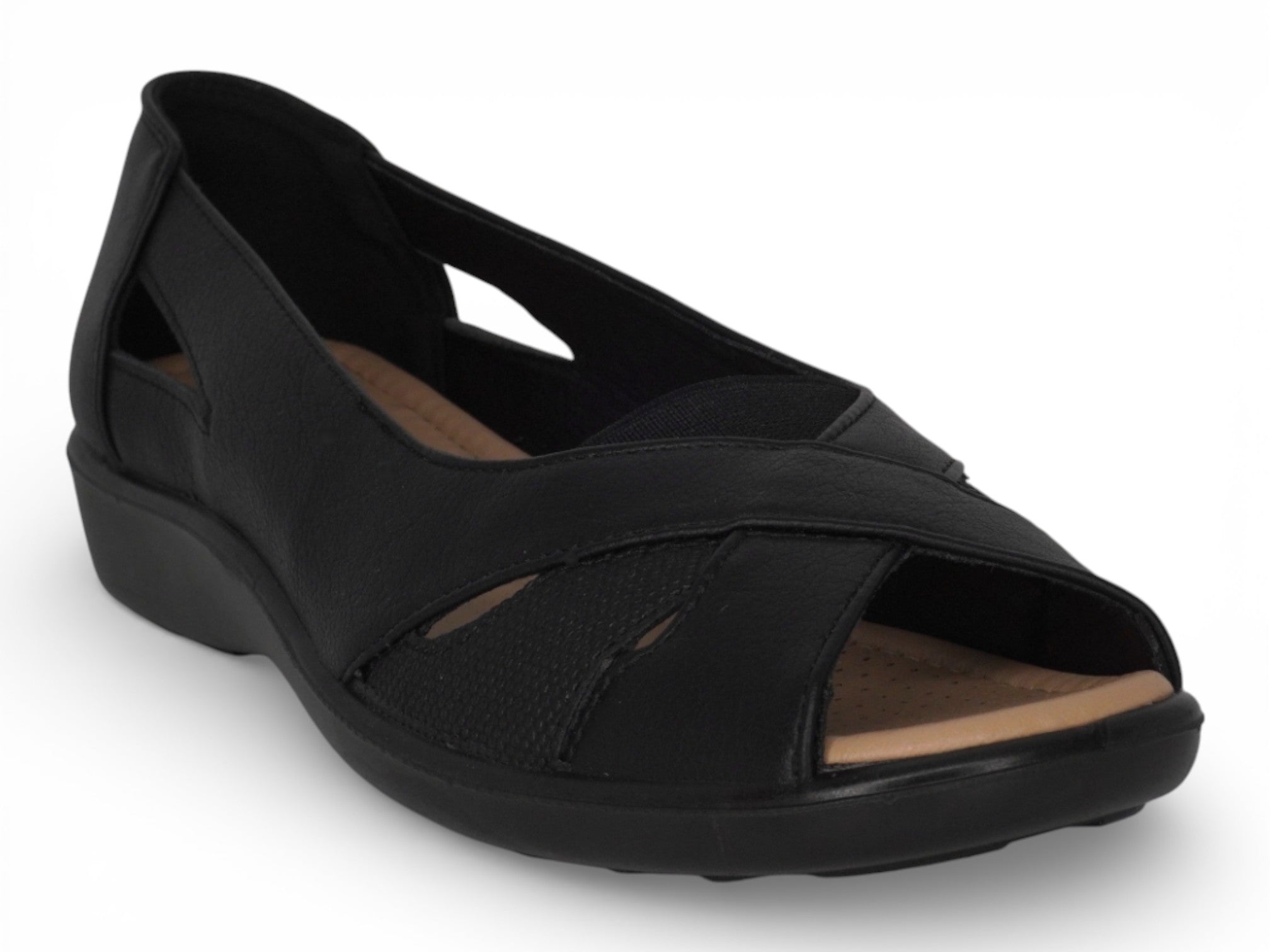 Women's Black Imogen Wide Width Comfort Shoe