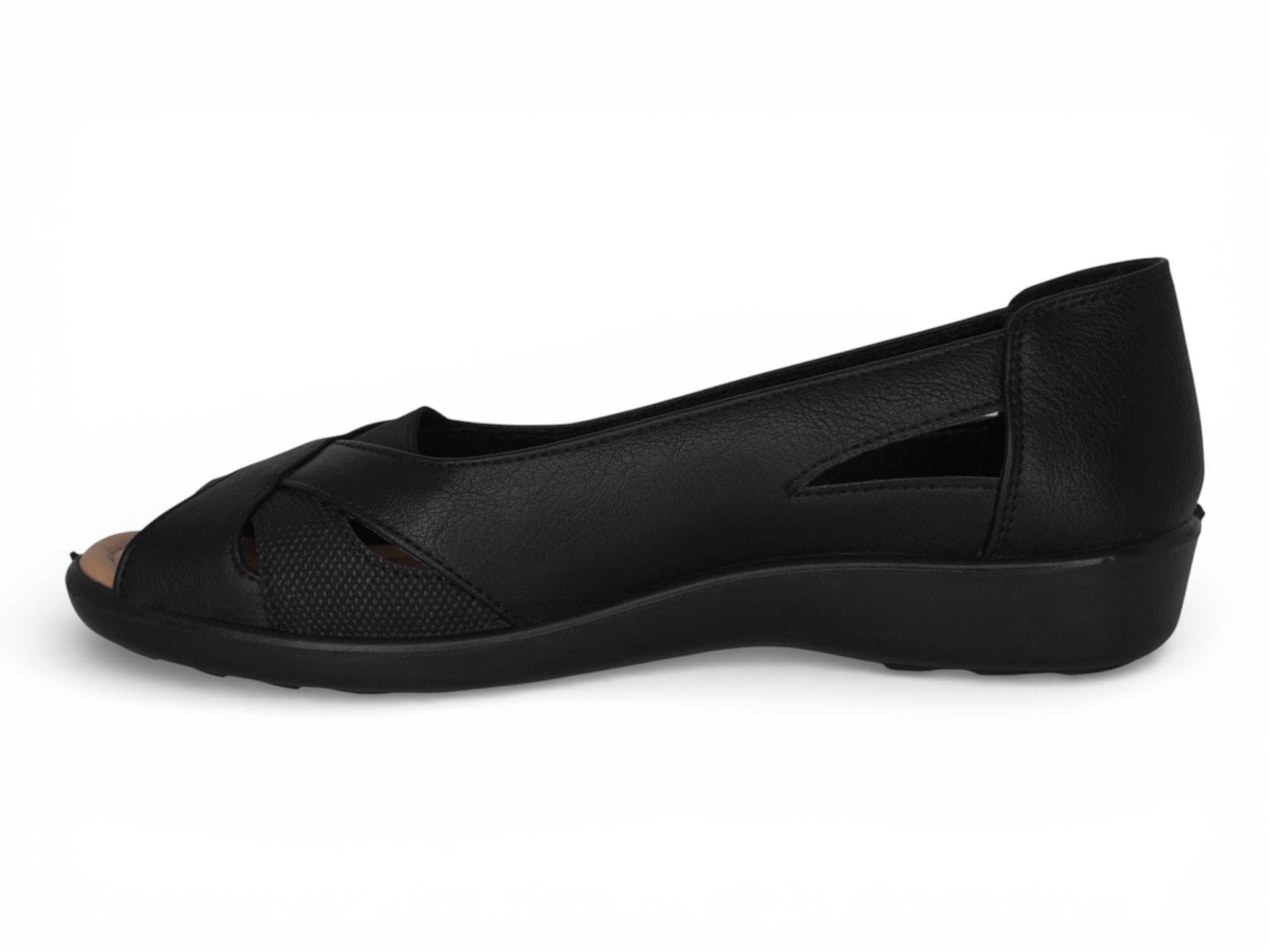 Women's Black Imogen Wide Width Comfort Shoe
