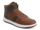 Men's Tonal Tan High Top Sneaker
