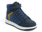 Mens Navy Blue High Top