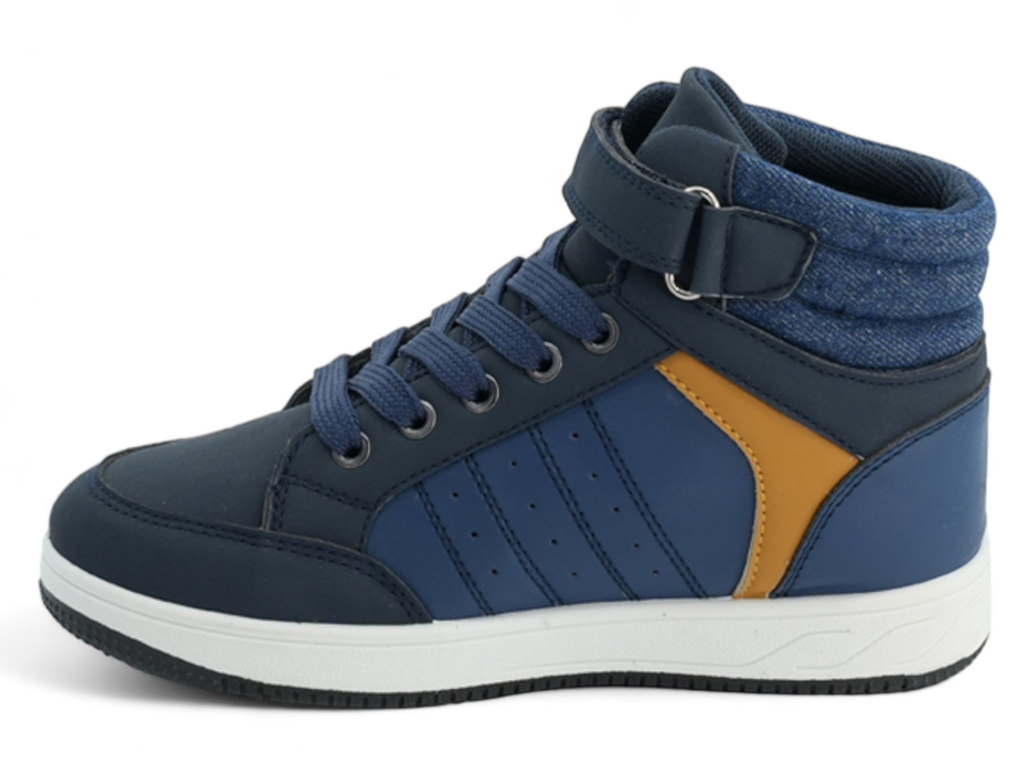 Mens Navy Blue High Top
