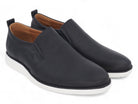 Men's Black Casual Slip-On