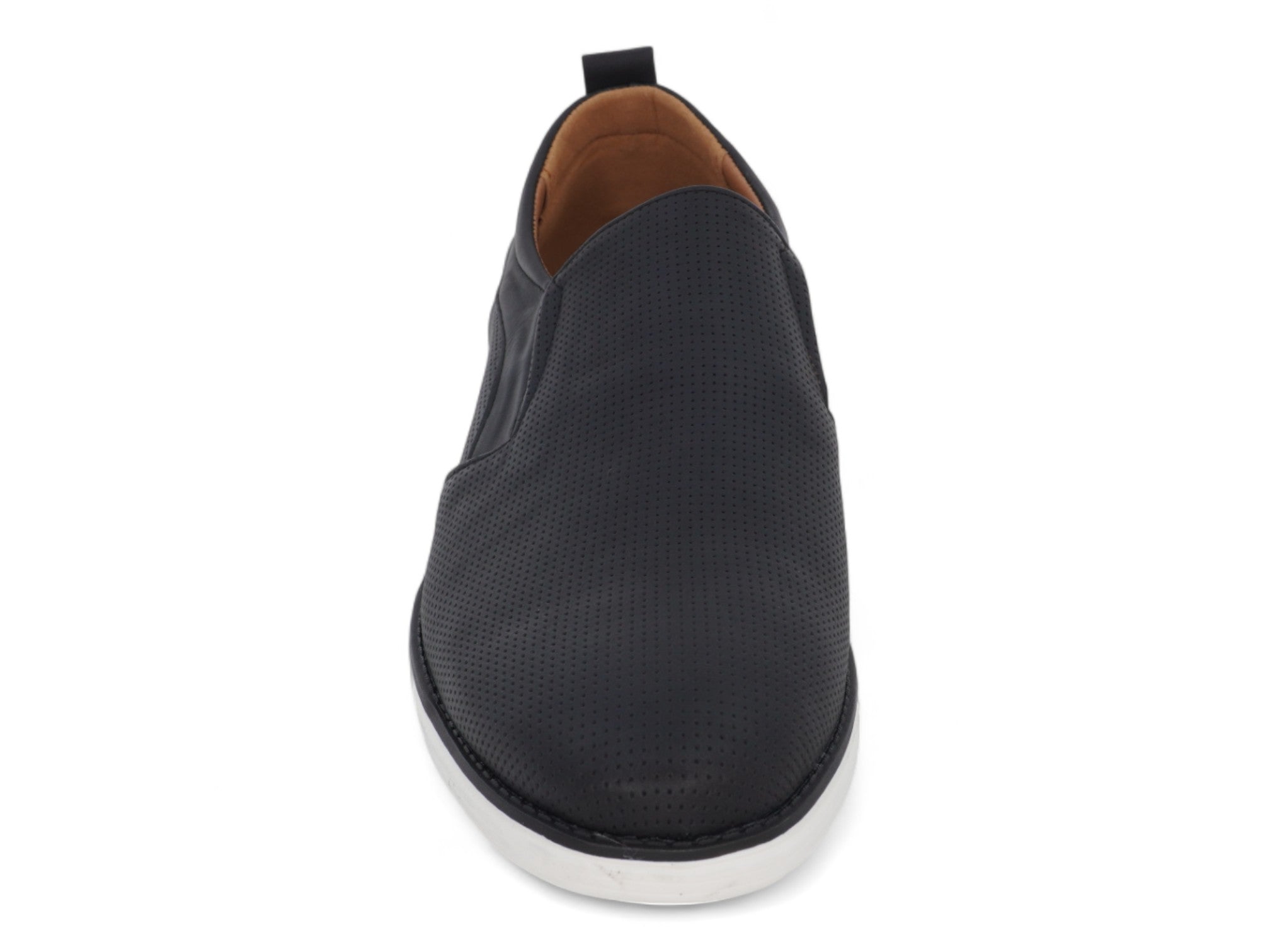 Men's Black Casual Slip-On