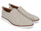 Men's Beige Casual Slip-On