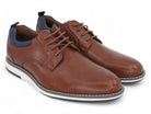 Men's Brunish Brown Casual Oxford