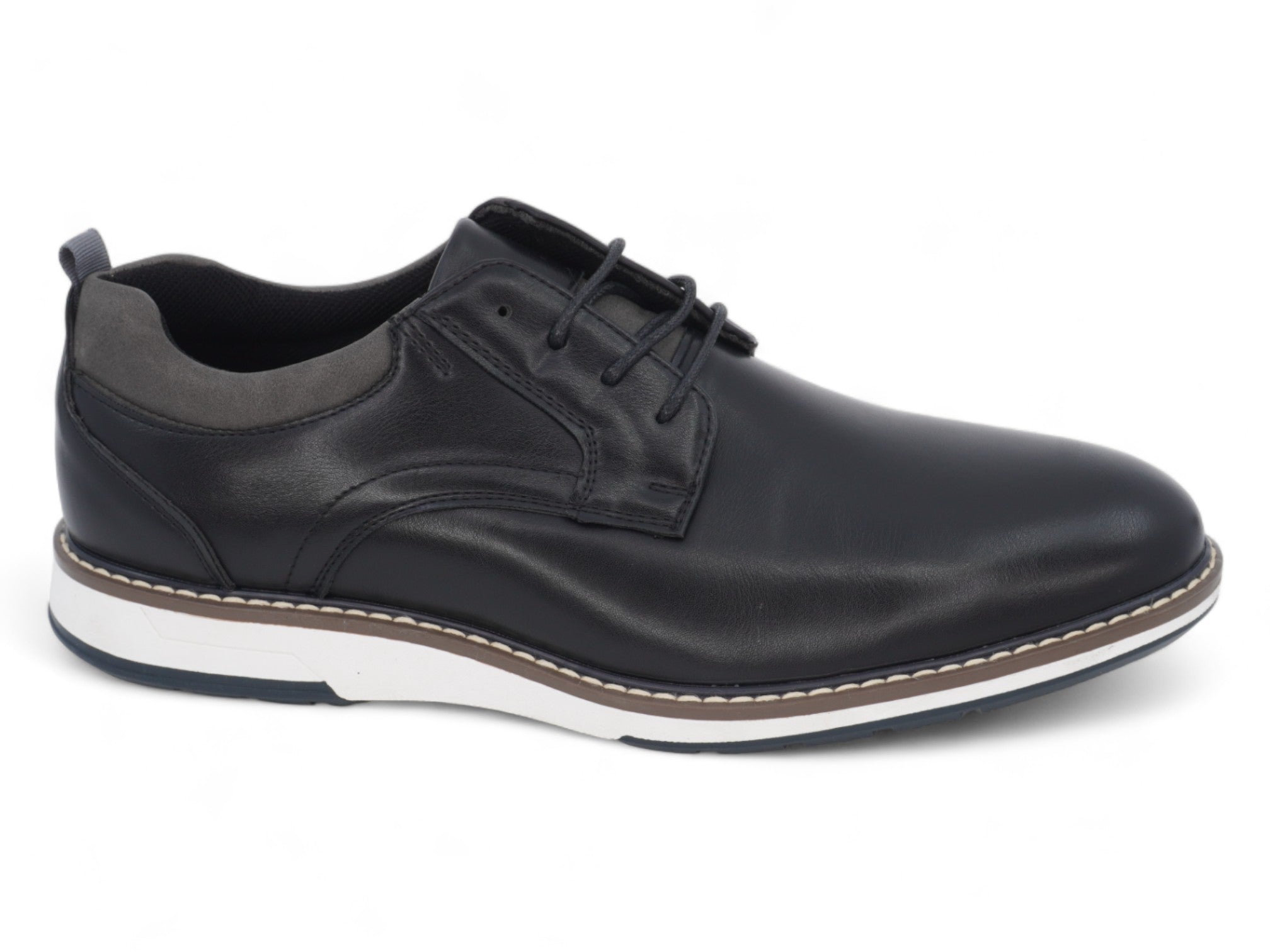 Men's Black Casual Lace Up