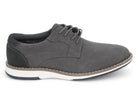 Men's Gray Casual Oxford
