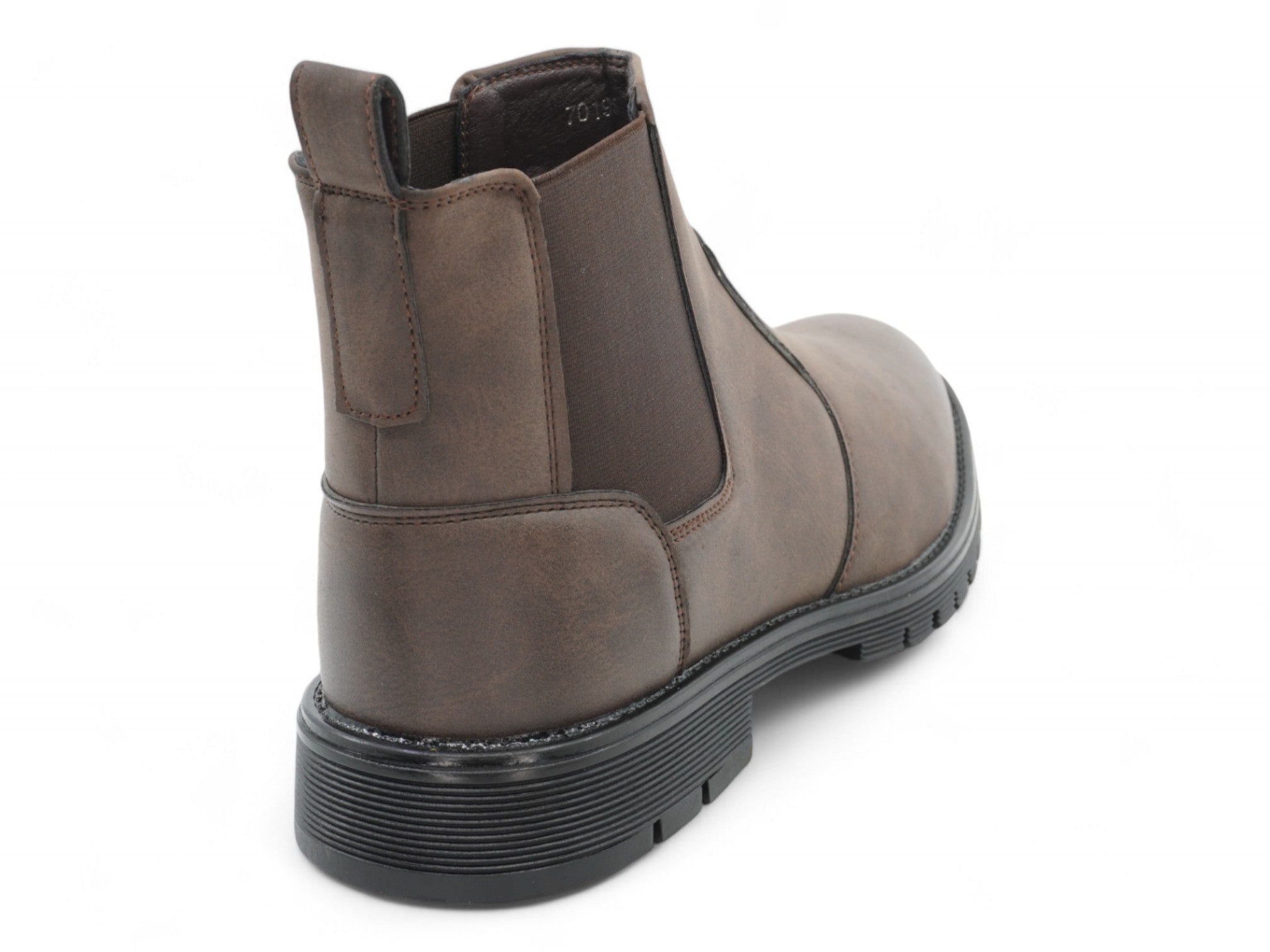 Men's Brown Casual Slip-On Boot