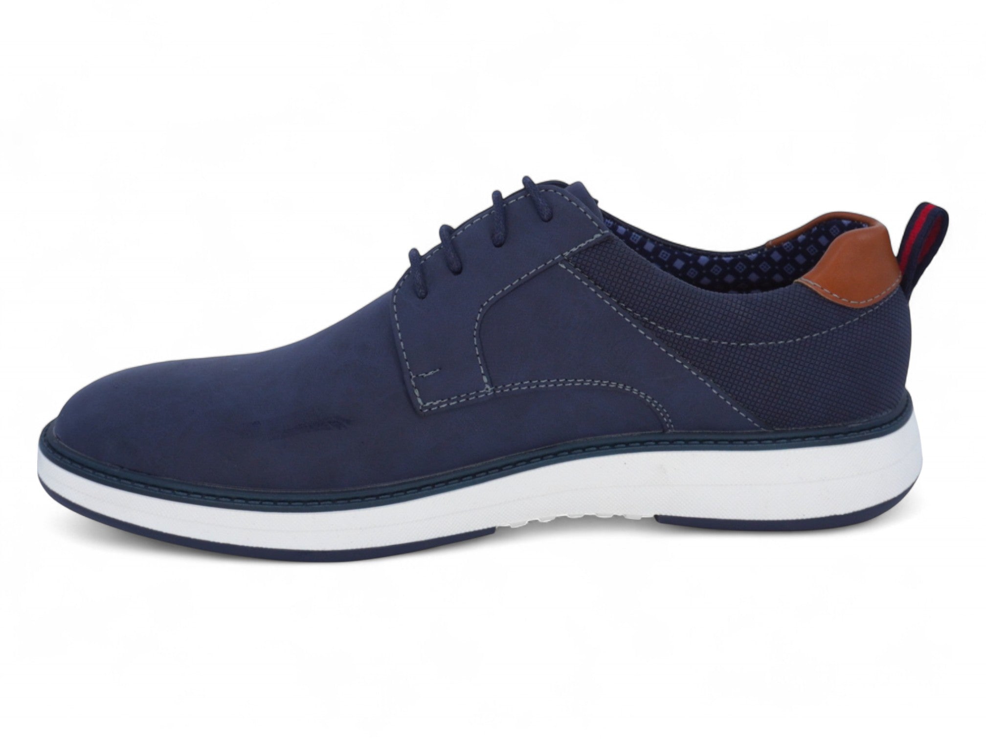 Men's Navy Casual Lace Up