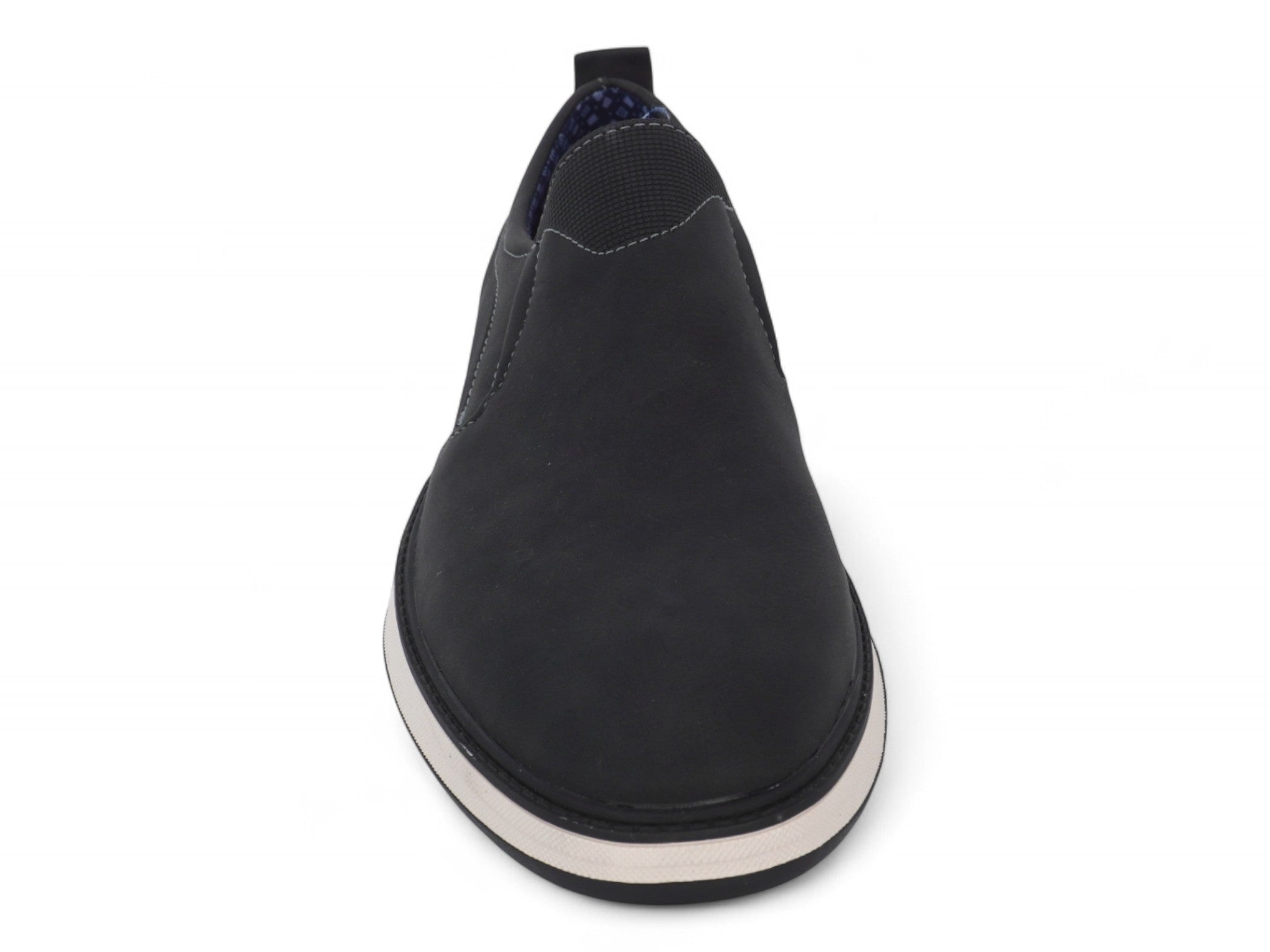 Men's Black Casual Slip On