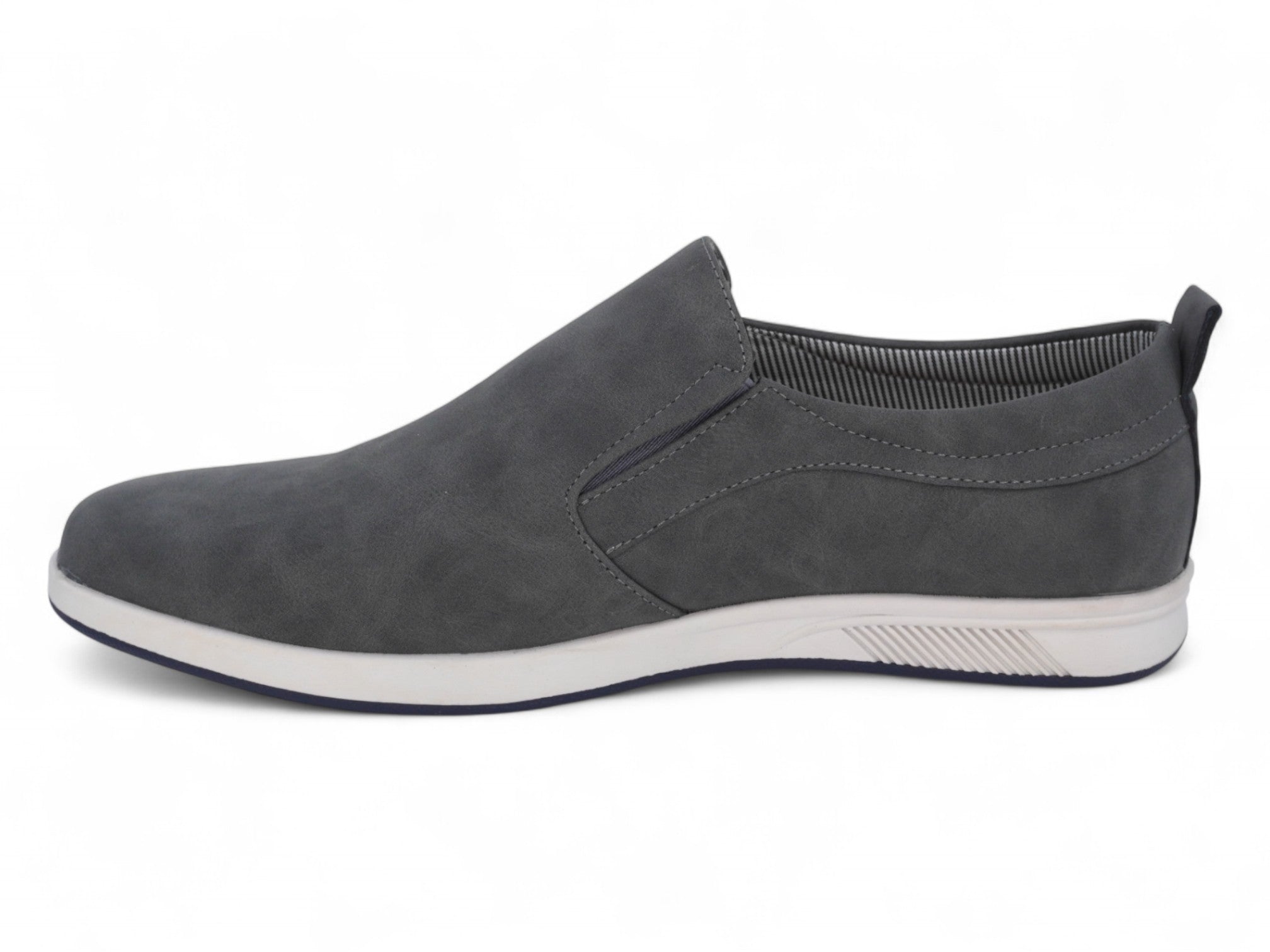 Men's Gray Casual Slip On