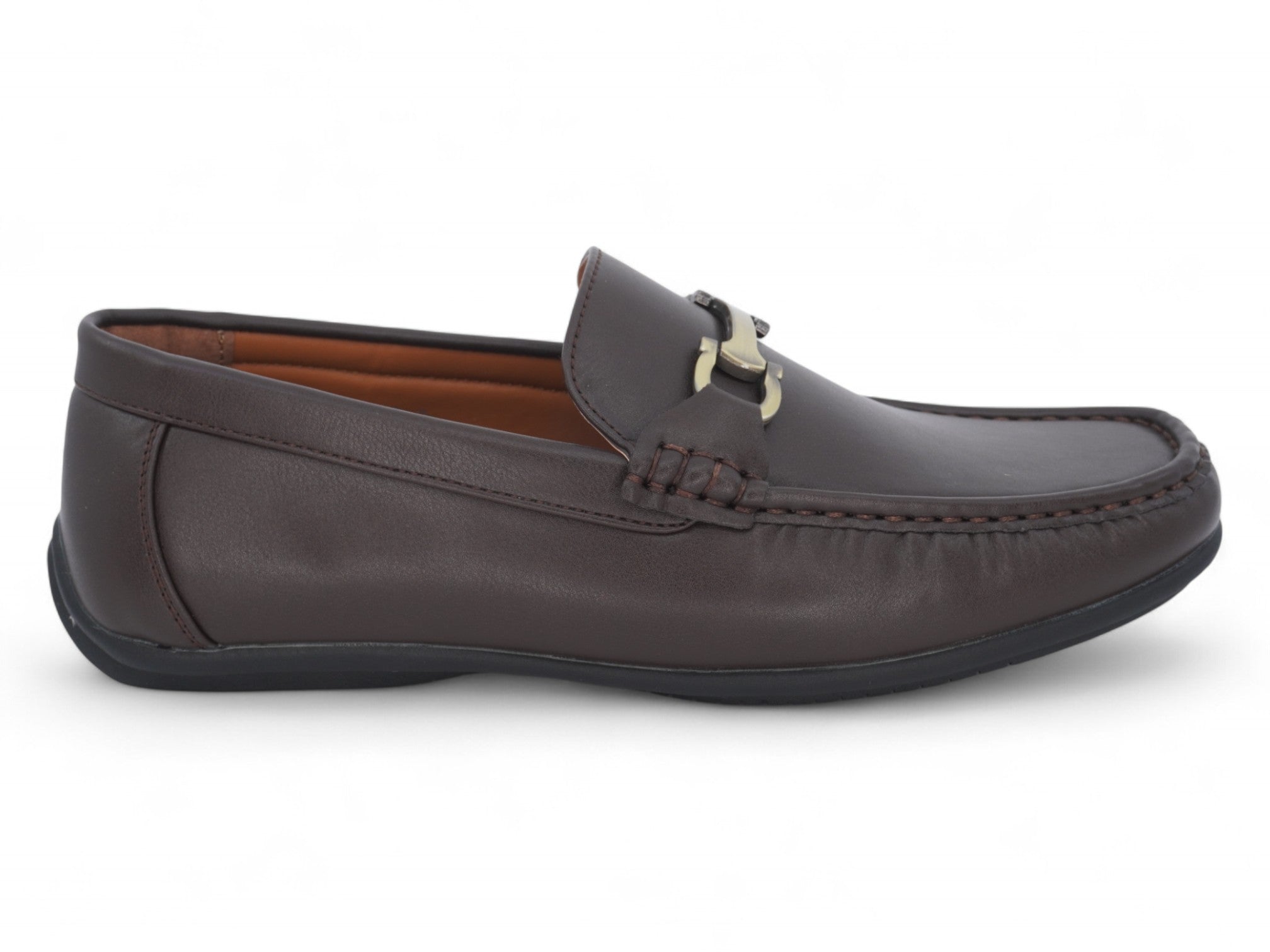 Men's Walnut Brown Ornament Moccasin