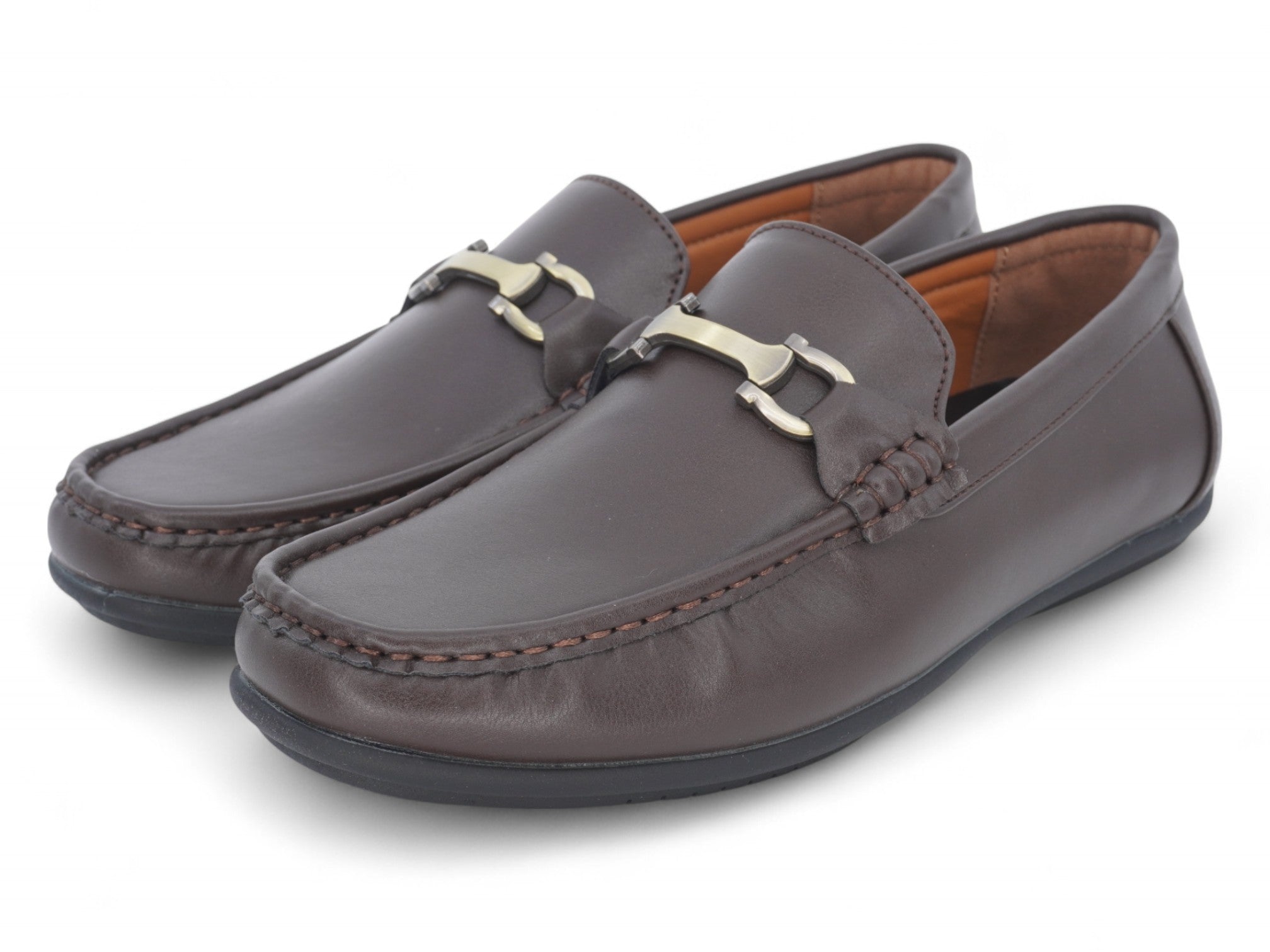 Men's Walnut Brown Ornament Moccasin
