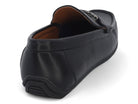 Men's Black Ornament Moccasin