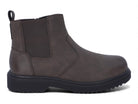 Men's Brown Casual Zipper Boot