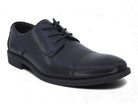 Men's Black Asher Oxford-Captoe Shoe