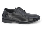 Men's Black Bryan Wide Width Cap Toe Oxford