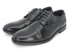 Men's Black Bryan Wide Width Cap Toe Oxford
