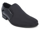 Men's Black Vincent Mixed Step-In Dress Shoe