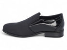 Men's Black Vincent Mixed Step-In Dress Shoe