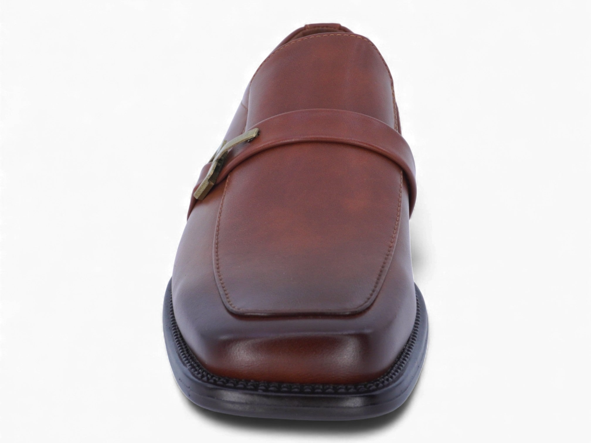 Men's Cognac Mauricio Wide Width Dress Shoe