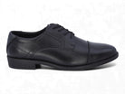 Men's Black Wide Width Captoe Oxford