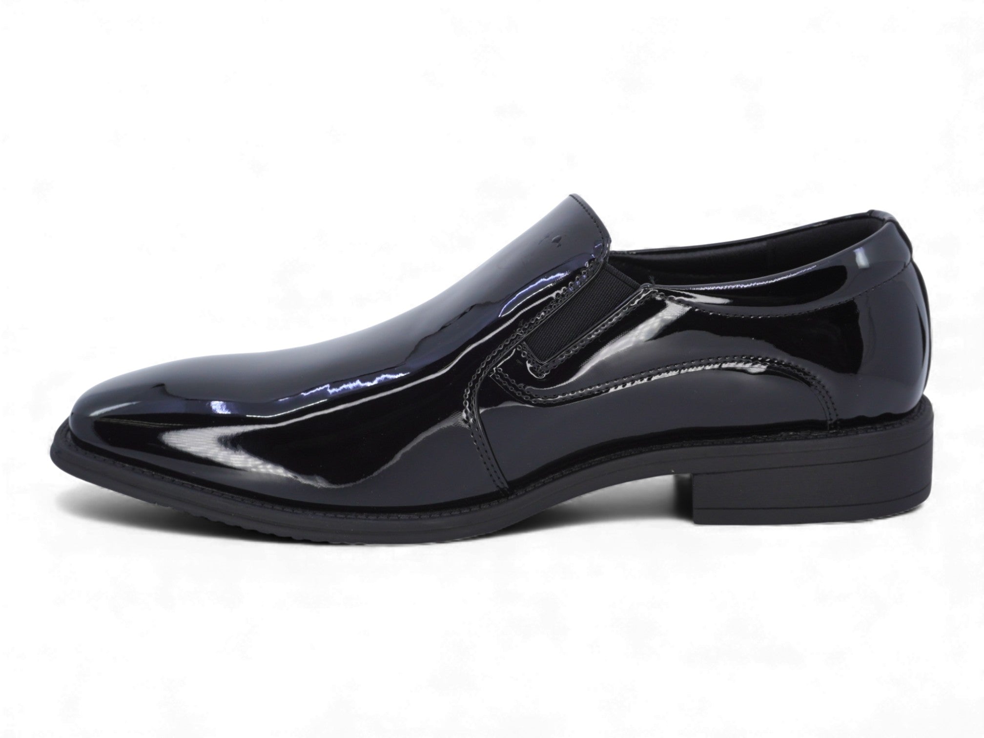 Men's Ethan Patent Step In Dress Shoe